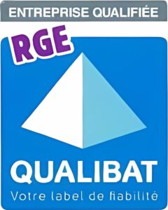 Logo Entreprise qualifiée RGE QUALIBAT - Label de fiabilité