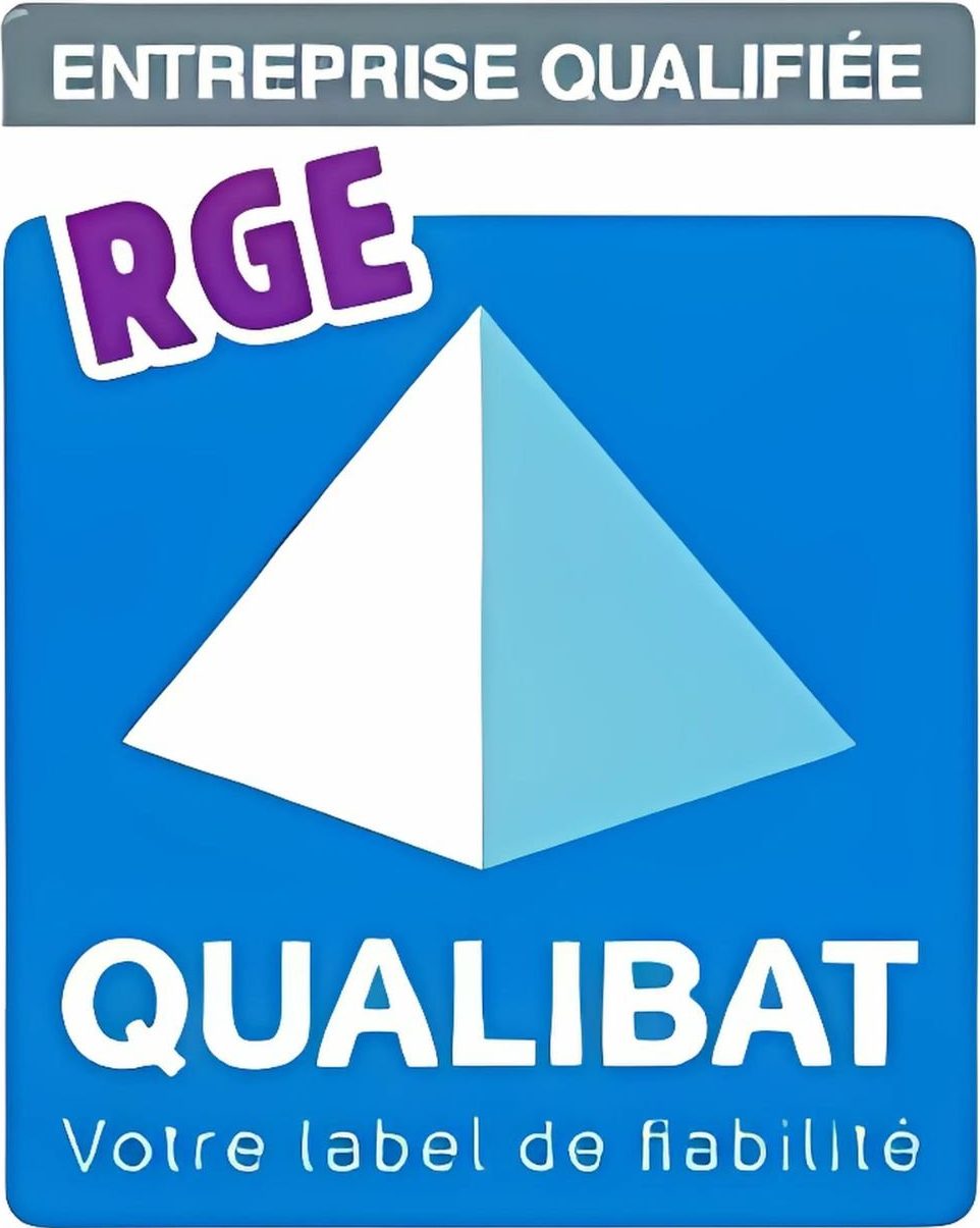 Logo Entreprise qualifiée RGE QUALIBAT - Label de fiabilité
